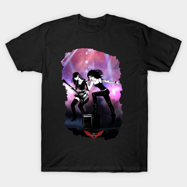 Vampire singers T-Shirt by raulovsky